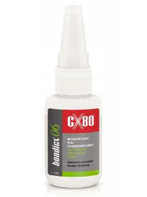 CX80 BONDICX 06 Lepidlo na gumové materiály 20g