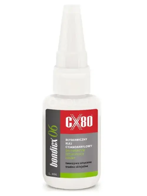 CX80 BONDICX 06 Lepidlo na gumov&eacute; materi&aacute;ly 20g