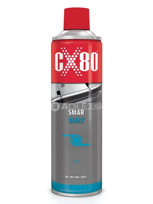 CX80 Biele mazivo 500ml sprej