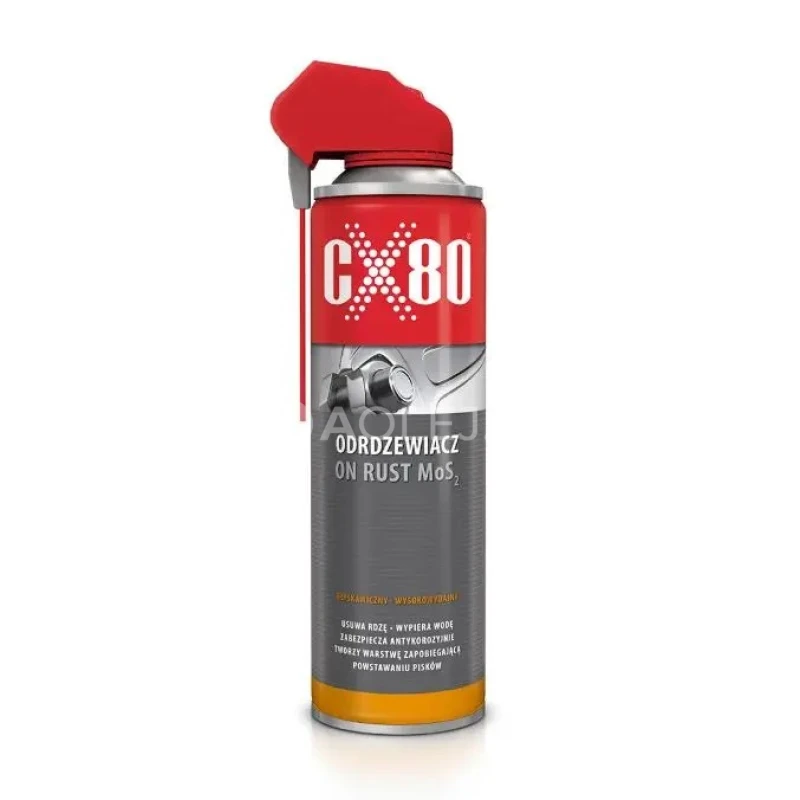 CX80 Odstraňovač hrdze MoS2 Duospray 500ml