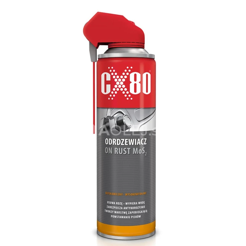 CX80 Odstraňovač hrdze MoS2 Duospray 500ml