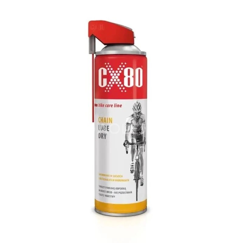 CX80 Bike care line - mazivo na reťaz - suché duospray 500ml