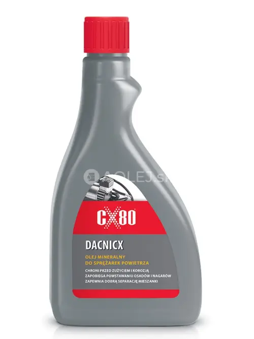 CX80 Dacnicx Miner&aacute;lny olej pre vzduchov&eacute; kompresory 600ml