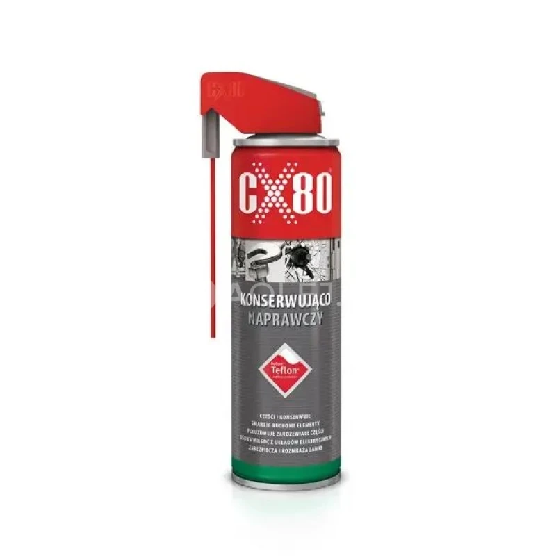 CX80 Viacúčelové mazivo TEFLON Duospray 250ml