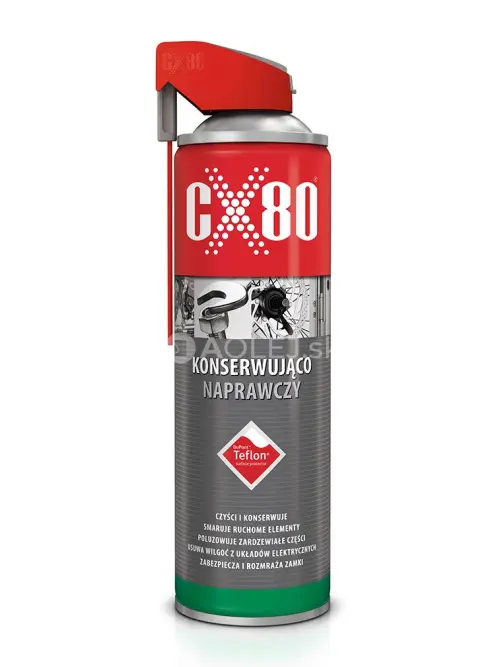 CX80 Viac&uacute;čelov&eacute; mazivo TEFLON Duospray 500ml