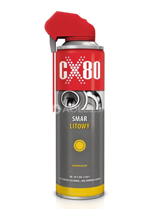 CX80 L&iacute;tiov&eacute; mazivo Duospray 500ml