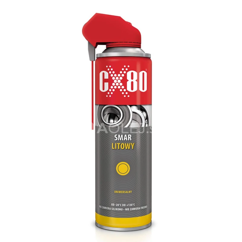 CX80 L&iacute;tiov&eacute; mazivo Duospray 500ml