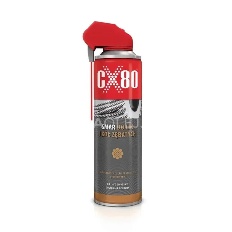 CX80 Mazivo na oceľové laná a prevody Duospray 500ml