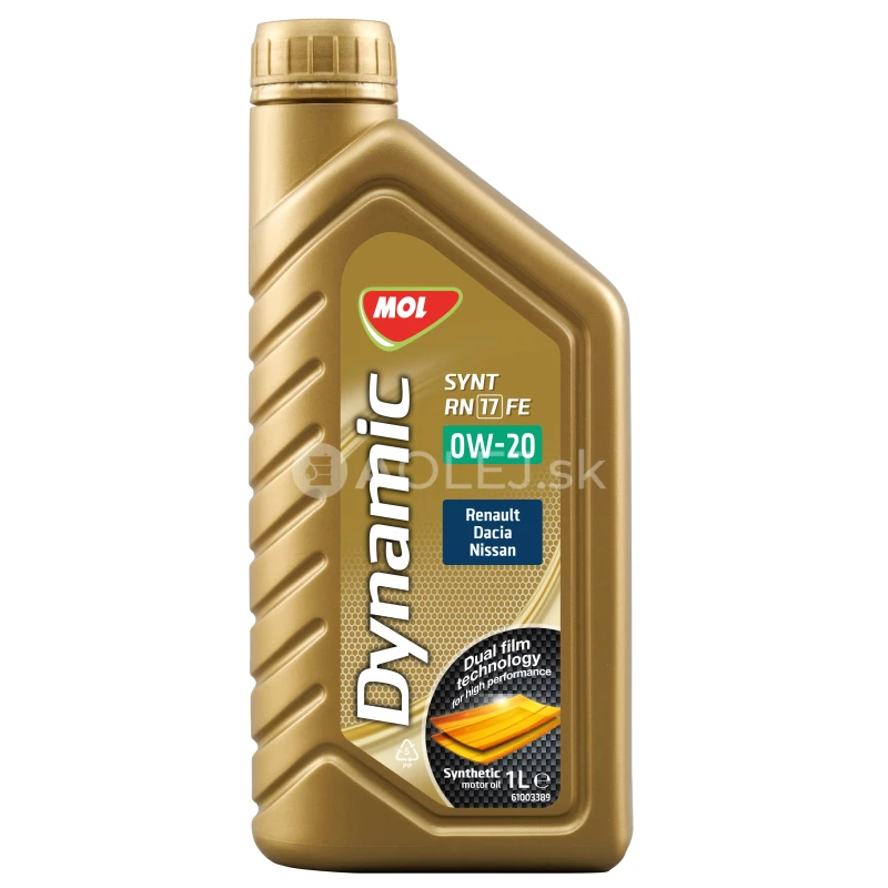 MOL Dynamic Synt RN17FE 0W-20 1L
