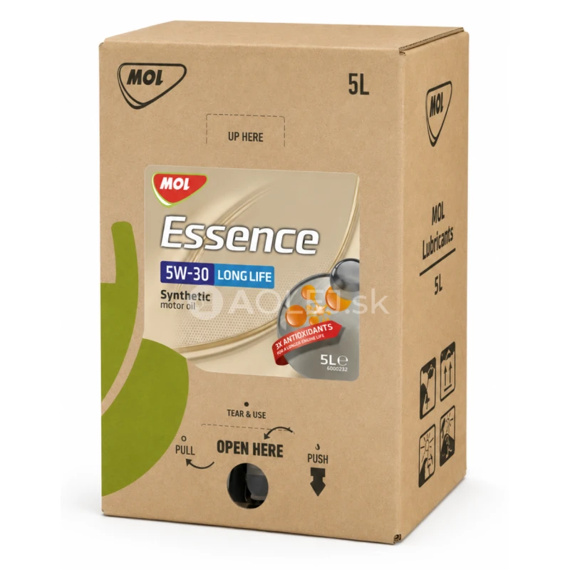 MOL Essence Longlife 5W-30 5L Bag in Box