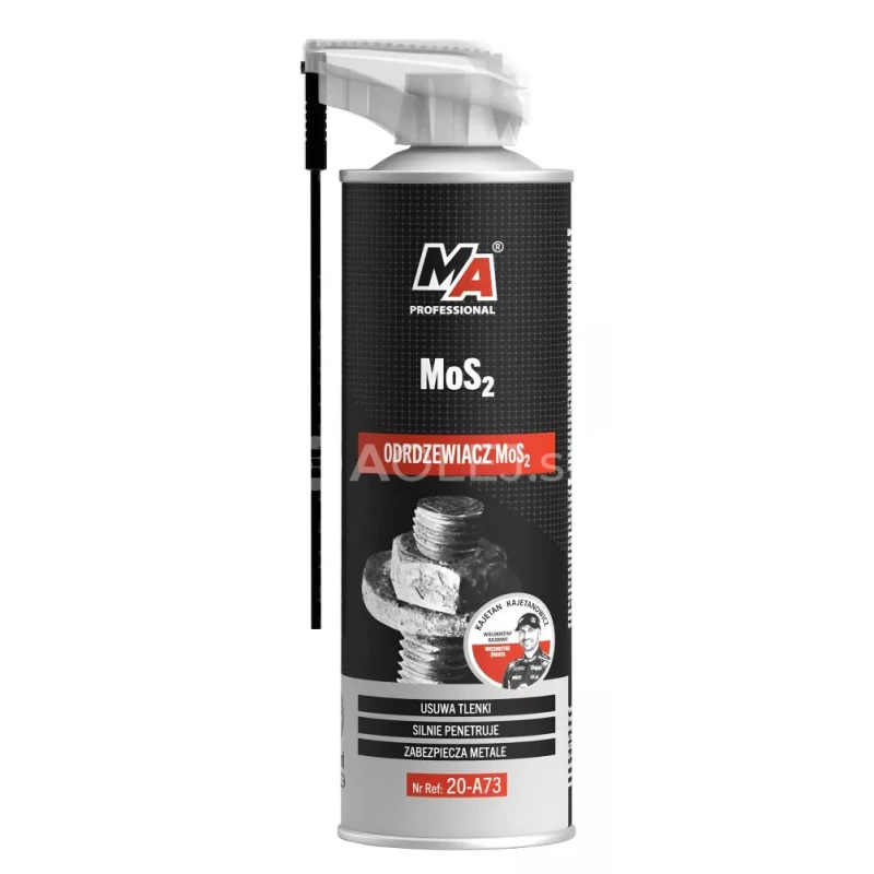 MA Professional Odhrdzovač s aplik&aacute;torom MoS2 500ml