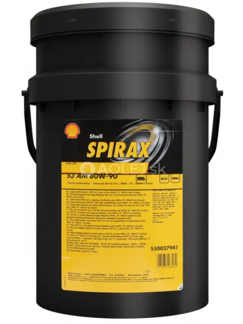 Shell Spirax S3 AM 80W-90 20L