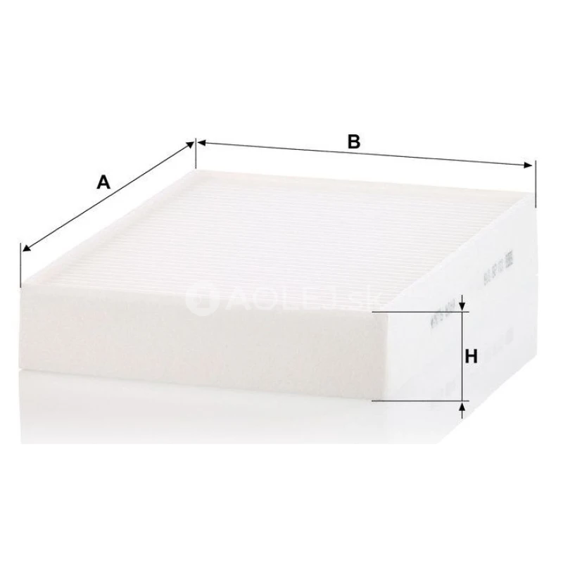 Kab&iacute;nov&yacute; filter MANN FILTER CU 28 016