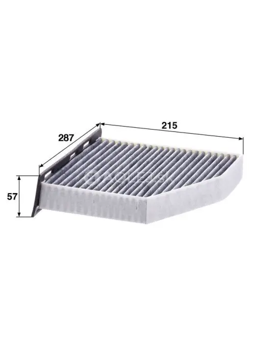 Kab&iacute;nov&yacute; filter MANN FILTER CUK 2939/1