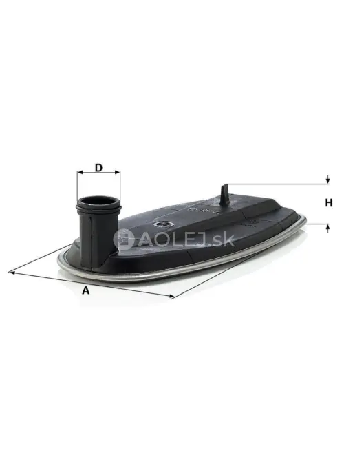 Filter automatickej prevodovky MANN FILTER H 182 KIT