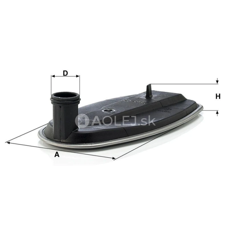 Filter automatickej prevodovky MANN FILTER H 182 KIT