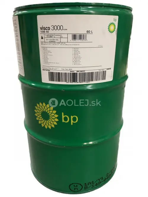 BP Visco 3000 10W-40 60L