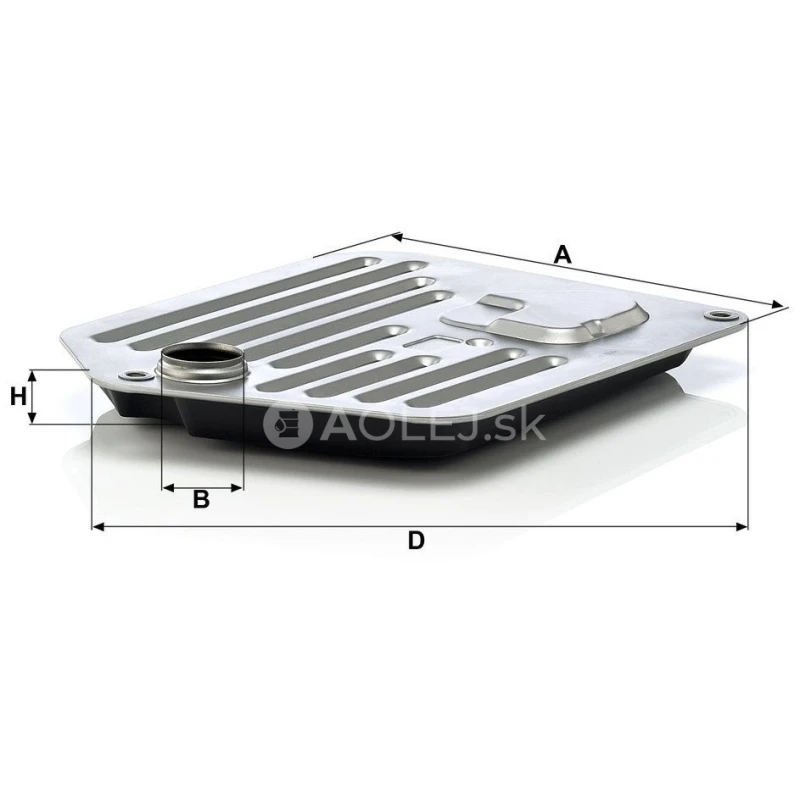 Filter automatickej prevodovky MANN FILTER H 2522 x KIT