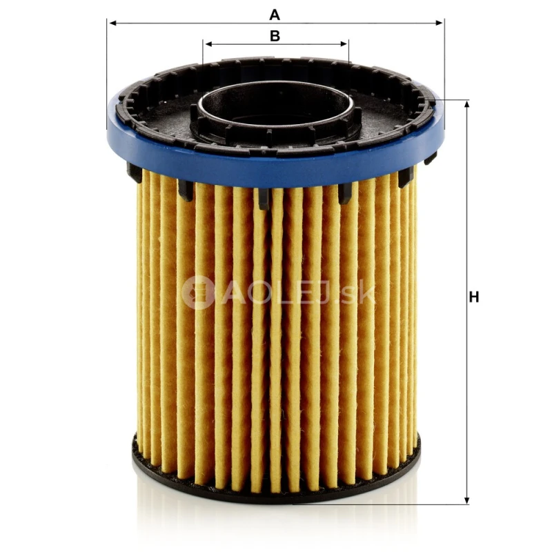 Olejov&yacute; filter MANN FILTER HU 8016