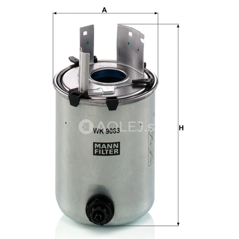 Palivov&yacute; filter MANN FILTER WK 9083