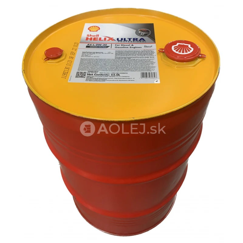 Shell Helix Ultra Professional AV-L 0W-30 55L