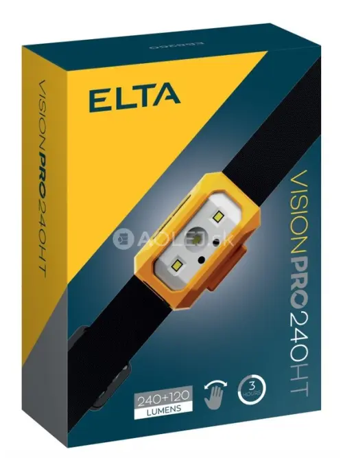 Elta Vision Pro LED Čelovka nab&iacute;jateľn&aacute; 240 lm +120 lm
