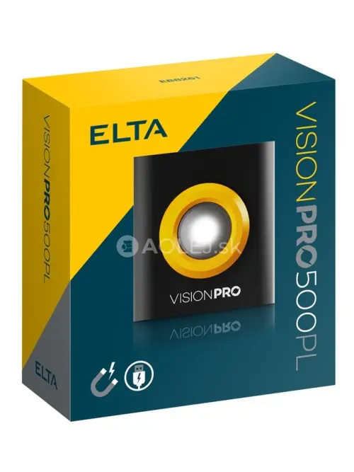 Elta Vision Pro LED Svetlo vreckov&eacute; nab&iacute;jateľn&eacute; 500lm