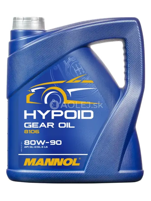 Mannol 8106 Hypoid Getriebeoel 80W-90 GL-4/GL-5 LS 4L