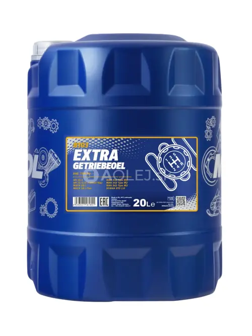 Mannol 8103 Extra Getriebeoel 75W-90 GL-4/GL-5 LS 20L