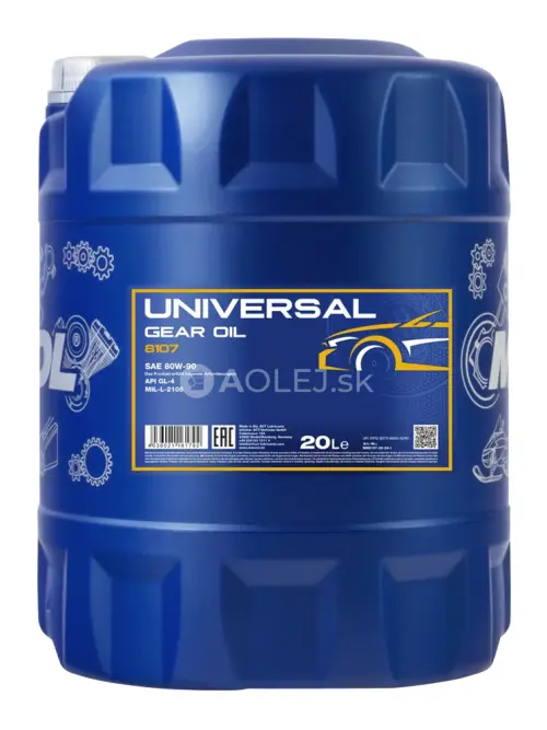 Mannol 8107 Universal GL-4 80W-90 20L