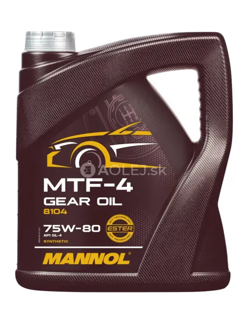 Mannol 8104 MTF-4 Getriebeoel 75W-80 GL-4 4L