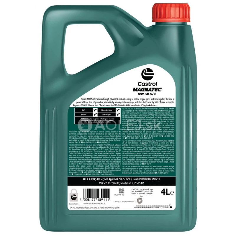 Castrol Magnatec 10W-40 A/B 4L