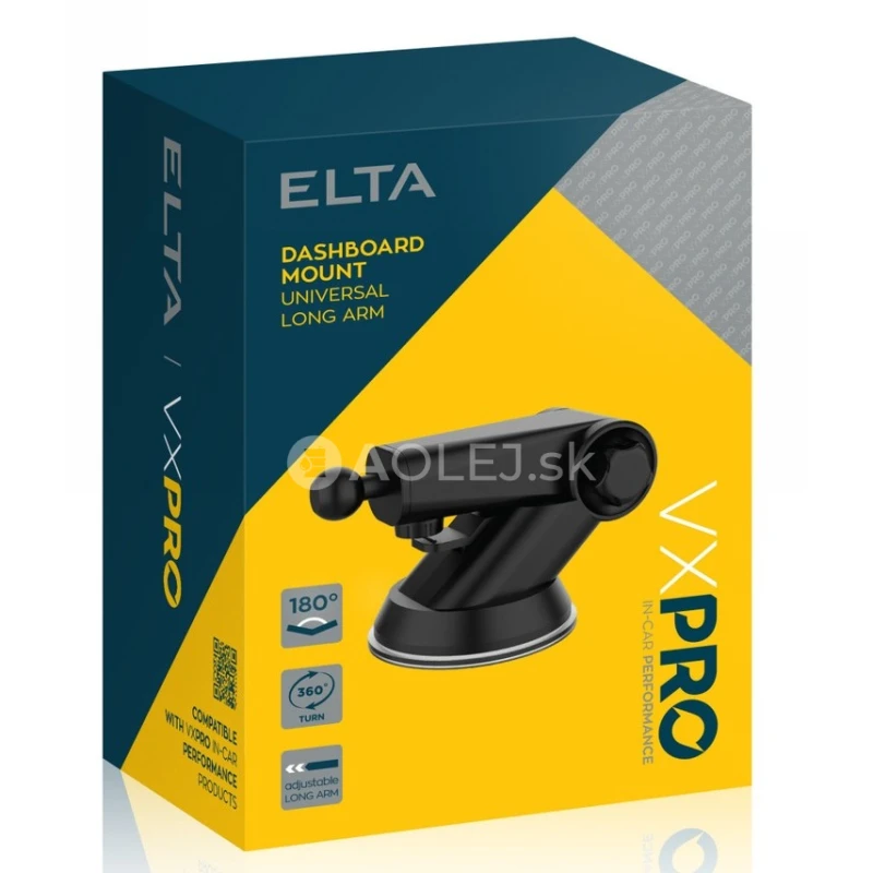 Elta VX Pro Rameno k držiaku mobiln&eacute;ho telef&oacute;nu s pr&iacute;savkou