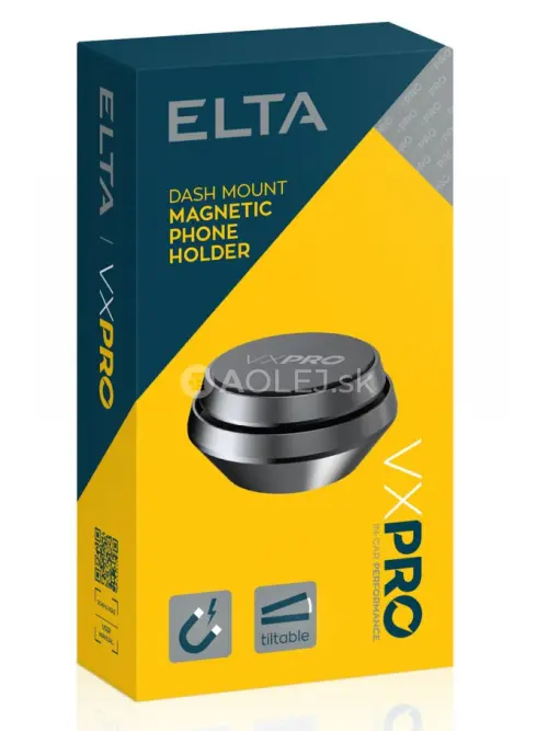 Elta VX Pro Držiak mobiln&eacute;ho telef&oacute;nu magnetick&yacute; - uchytenie nalepen&iacute;m na rovn&yacute; povrch