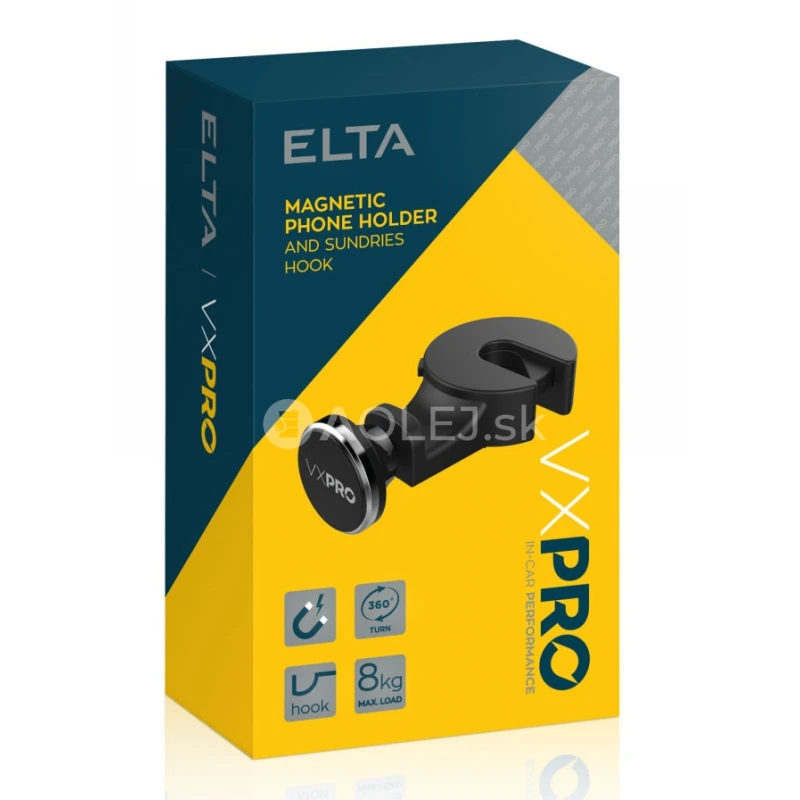 Elta VX Pro Držiak mobiln&eacute;ho telef&oacute;nu magnetick&yacute; - uchytenie na opierku hlavy