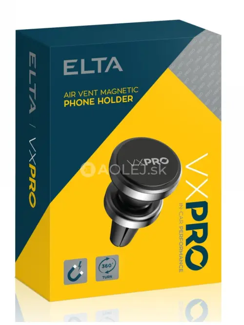 Elta VX Pro Držiak mobiln&eacute;ho telef&oacute;nu magnetick&yacute; - uchytenie do mriežky ventil&aacute;cie