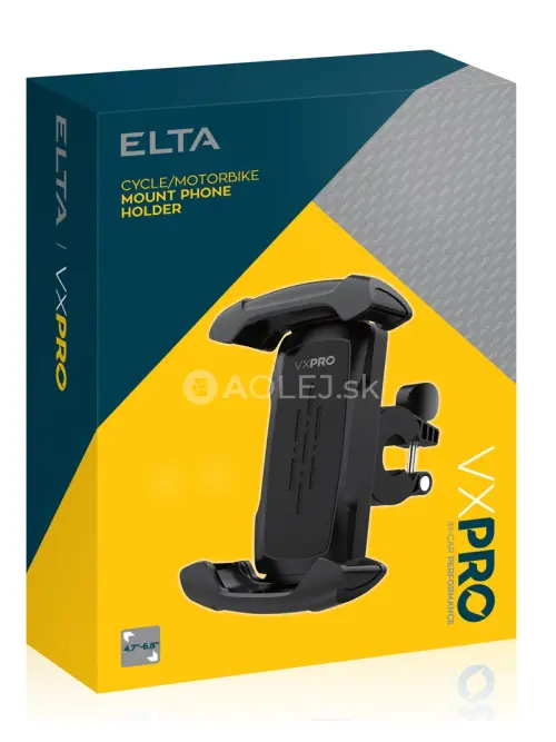 Elta VX Pro Držiak mobiln&eacute;ho telef&oacute;nu na riadidl&aacute; pre bicykel/motorku