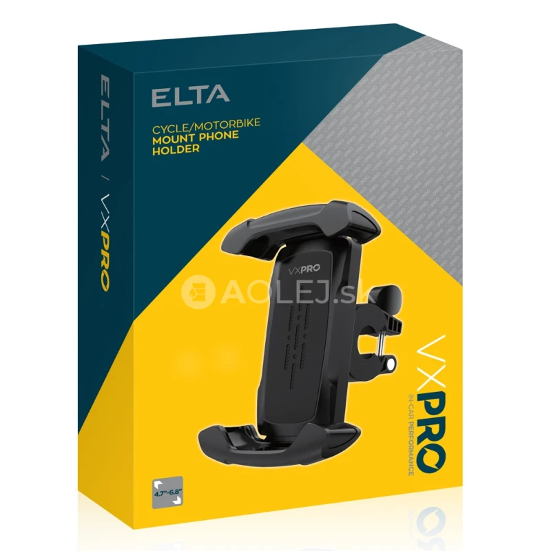 Elta VX Pro Držiak mobiln&eacute;ho telef&oacute;nu na riadidl&aacute; pre bicykel/motorku