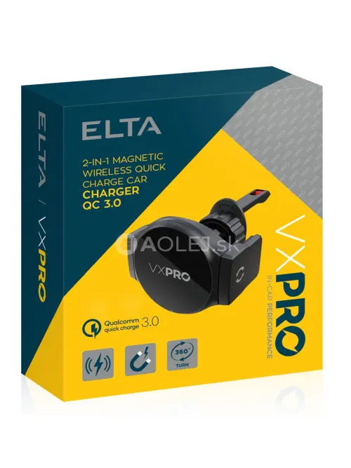 Elta VX Pro Magnetick&aacute; bezdr&ocirc;tov&aacute; nab&iacute;jačka a držiak