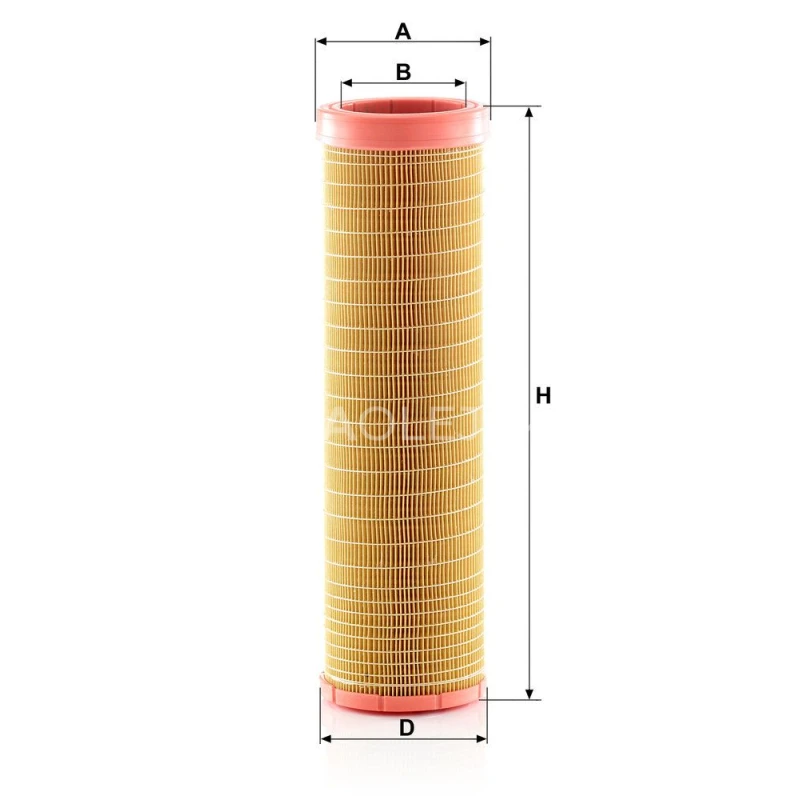 Vzduchov&yacute; filter MANN FILTER CF 15 116/2