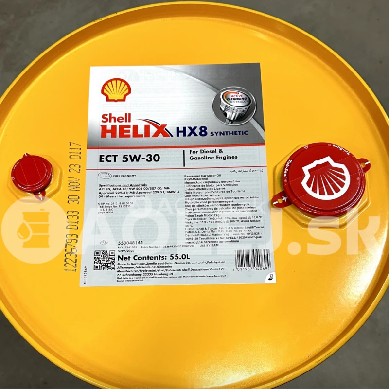 Shell Helix HX8 ECT 5W-30 55L