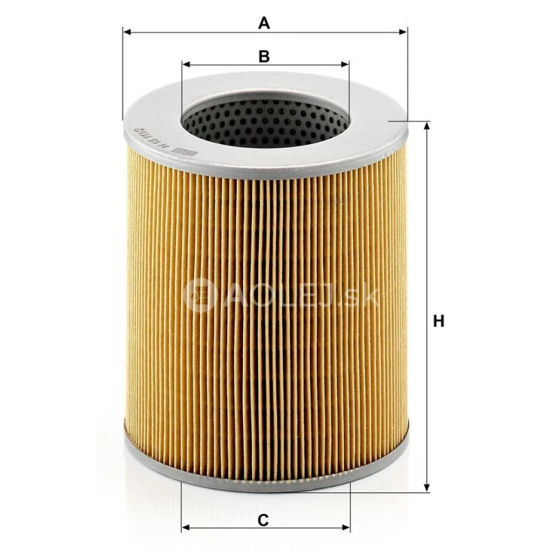 Olejov&yacute; filter MANN FILTER H 15 111/2