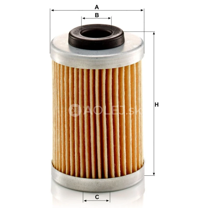 Olejov&yacute; filter MANN FILTER H 43/2