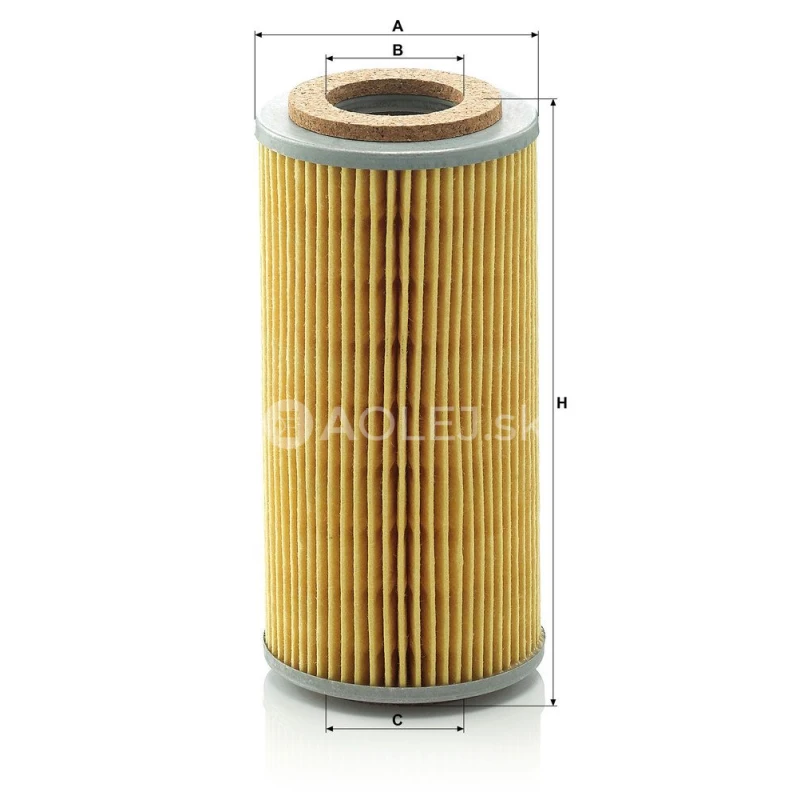 Olejov&yacute; filter MANN FILTER H 804 t