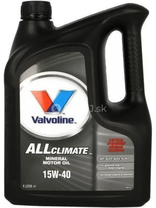 Valvoline All Climate 15W-40 4L