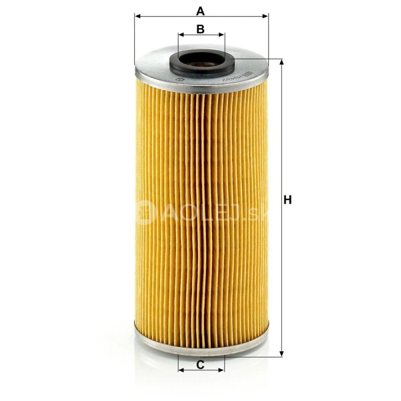 Olejov&yacute; filter MANN FILTER H 943/2 t