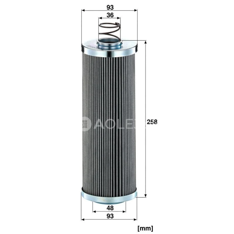 Filter hydrauliky MANN FILTER HD 1053 x