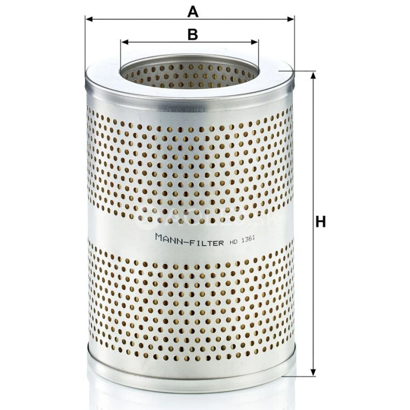 Filter hydrauliky MANN FILTER HD 1361