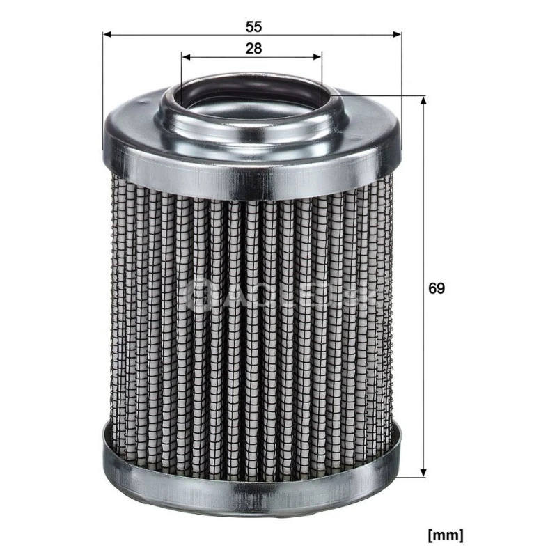 Filter hydrauliky MANN FILTER HD 66