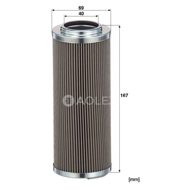 Filter hydrauliky MANN FILTER HD 717